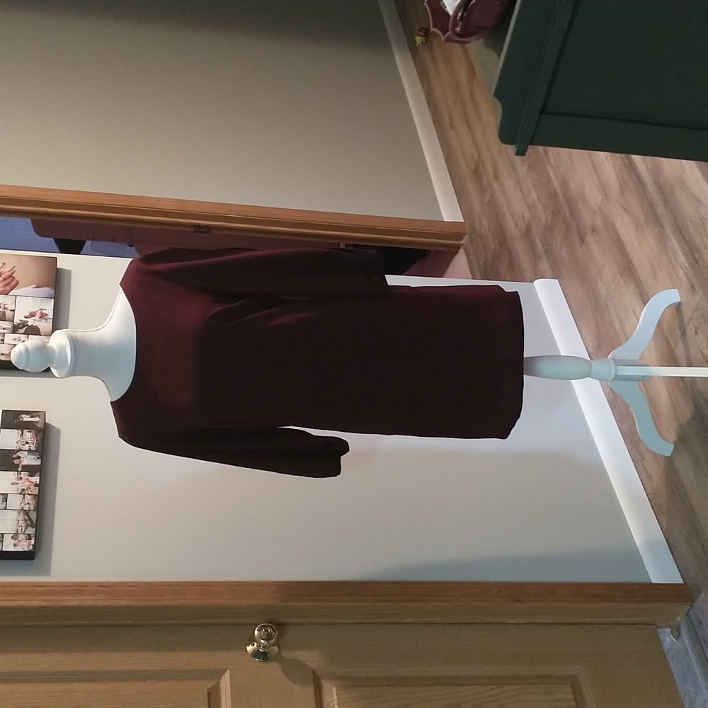 Maroon dress